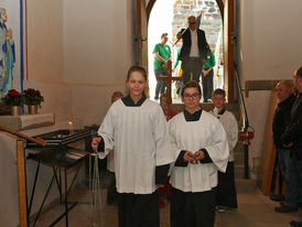 Feierlicher Gründungsgottesdienst der Pfarrei St. Heimerad (Foto: Karl-Franz Thiede)